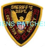 MISSISSIPPI,A,COVINGTON COUNTY SHERIFF HAT PATCH 1_wm
